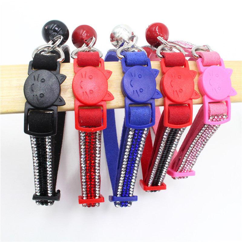 Feline Finery Suede Microfiber Drill Collar