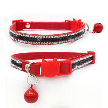Feline Finery Suede Microfiber Drill Collar