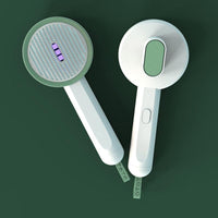 2-In-1 Pet Grooming Tool: Uv Light Hair Remover And Detangling Comb