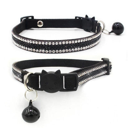 Feline Finery Suede Microfiber Drill Collar