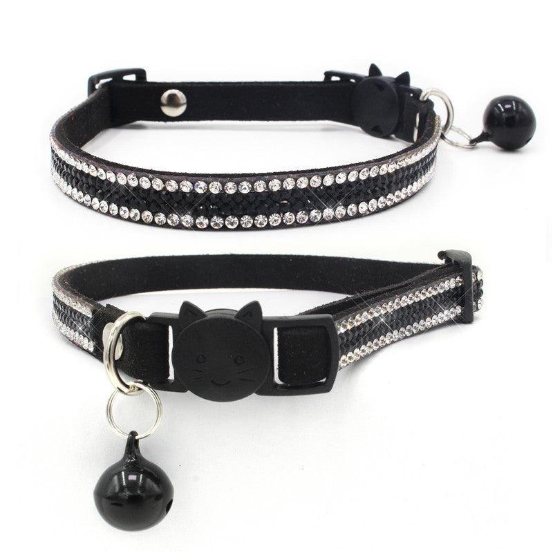 Feline Finery Suede Microfiber Drill Collar