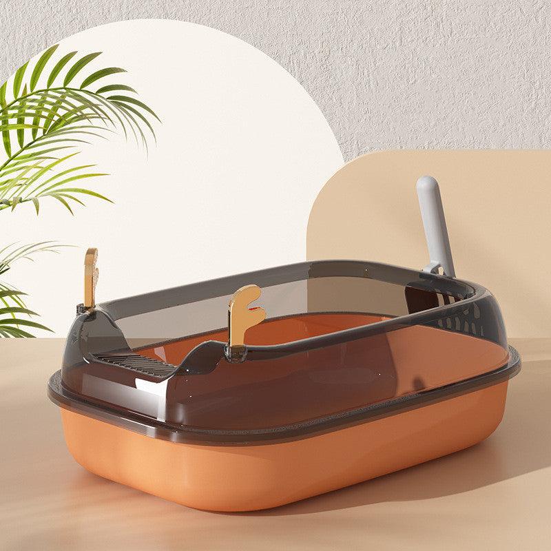 Removable Cat Litter Basin Set: Stylish And Convenient Cleaning Solution For Your Feline Friend