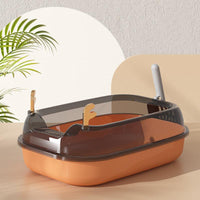 Removable Cat Litter Basin Set: Stylish And Convenient Cleaning Solution For Your Feline Friend