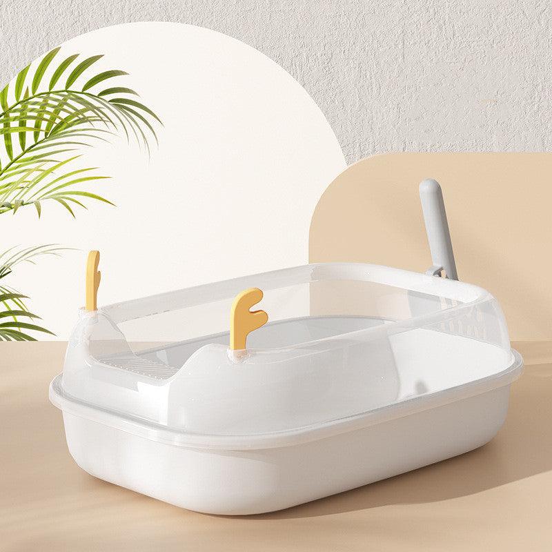 Removable Cat Litter Basin Set: Stylish And Convenient Cleaning Solution For Your Feline Friend