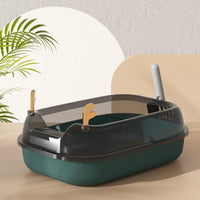 Removable Cat Litter Basin Set: Stylish And Convenient Cleaning Solution For Your Feline Friend